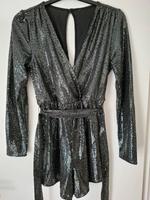 Damen silberfarbenen Jumpsuit Hessen - Kassel Vorschau