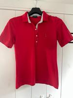 Polo Golfino 38/40 rot mit süßem Kragen Niedersachsen - Bröckel Vorschau