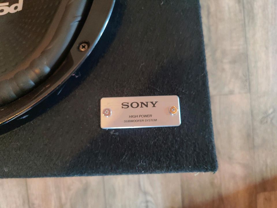 Sony Xplod XS-NW1202E Subwoofer Bassbox 12 Zoll/30 cm in Kreiensen
