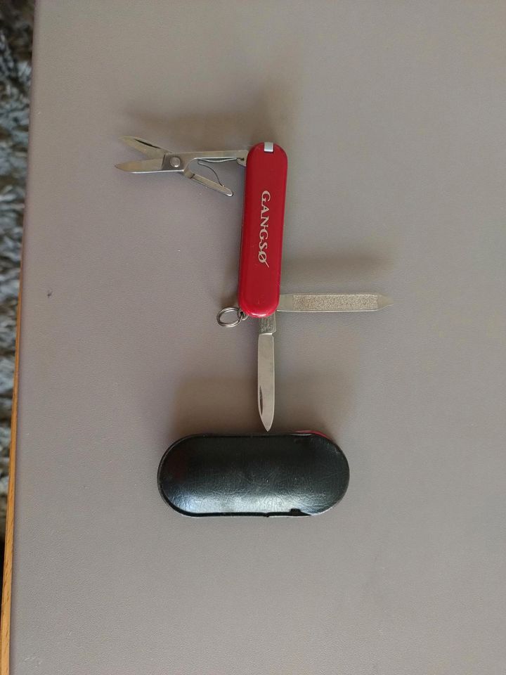 Victorinox Mini Taschenmesser in rot 4 teilig neu inkl. Etui in Sarstedt