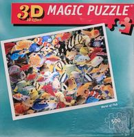 3D Magic Puzzle Fische 500 Teile Thüringen - Walschleben Vorschau