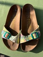BIRKENSTOCK Gr38 Papillio in grün schillernd super Zustand Nürnberg (Mittelfr) - Südstadt Vorschau