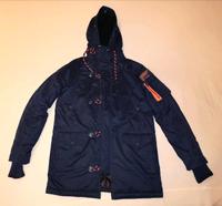 Superdry The SD3 Parka Flight Edition navy blau Gr.M Winterjacke Nordrhein-Westfalen - Coesfeld Vorschau