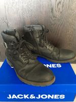 Leder-Winterboots Jack &Jones, schwarz, Gr. 42 Bayern - Regen Vorschau