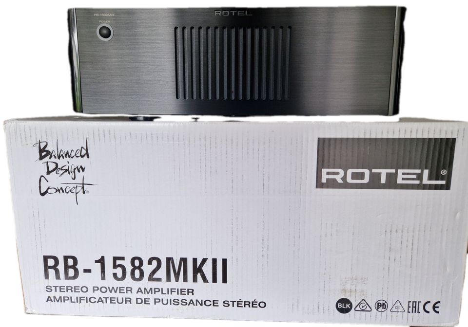 Rotel RB 1582 MKII Endstufe in schwarz in Borken