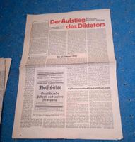 Historische Zeitungsberichte: Drittes Reich inkl. Versand Niedersachsen - Langelsheim Vorschau