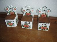 3 Vintage Keramikbehälter mit Holzdeckel Mehl Salz Gewürze Rheinland-Pfalz - Trier Vorschau