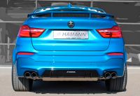 HAMANN Auspuff 4-Rohr schwarz matt Ø 90mm BMW X4 M40i F26 Bayern - Nersingen Vorschau