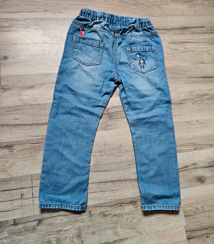 Next Jeans Gr. 104 maritim pull-on in Kritzmow