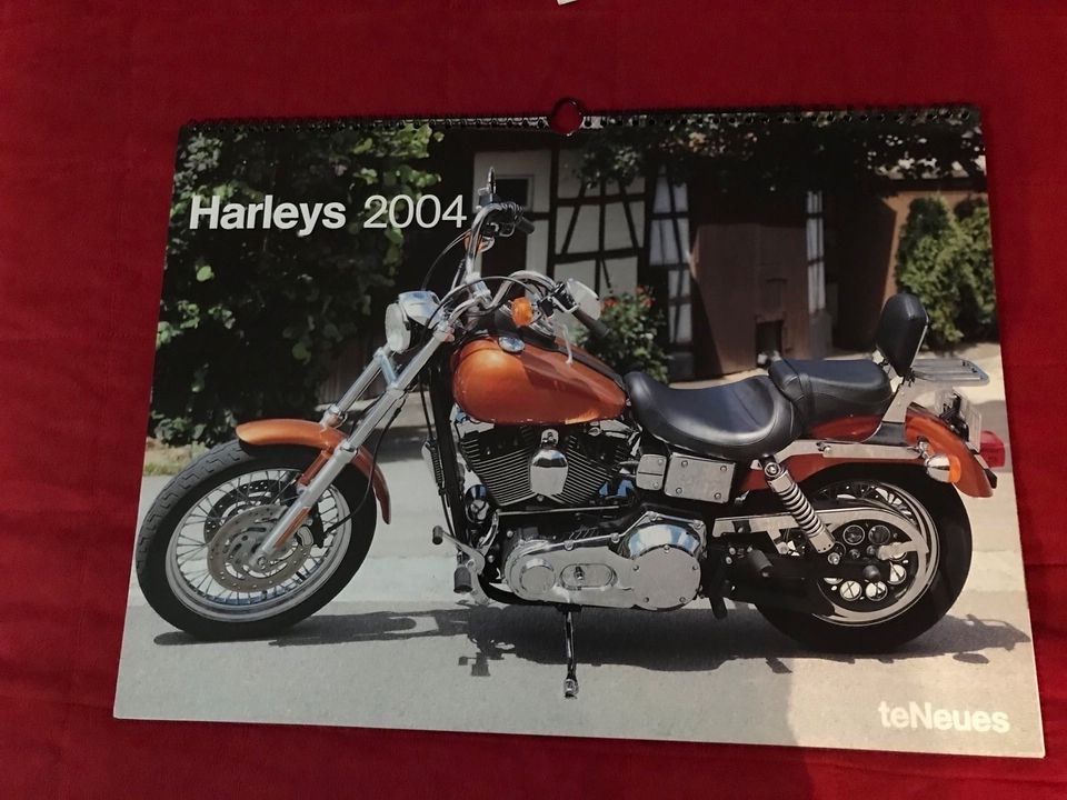 Harley Davidson Kalender in Neresheim