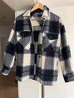 Zara Hemdjacke blau kariert XS Hessen - Brechen Vorschau
