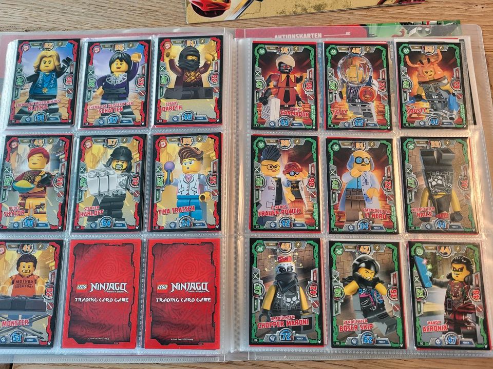 LEGO Ninjago Sammelkarten Serie 1 + 2 + 3 + 4 Puzzlekarten RAR! in Reutlingen