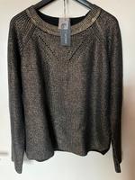 Marc Cain Pullover schwarz Gold Gr N4/40 neuwertig Nordrhein-Westfalen - Büren Vorschau