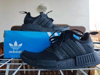 Adidas NMD R1 Schwarz 38 2/3 Damen Kinder Sneaker wie Neu Hessen - Roßdorf Vorschau