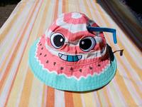 Lustiger Sonnenhut Sommerhut Fun Party Melone  (54cm) Hessen - Hünstetten Vorschau