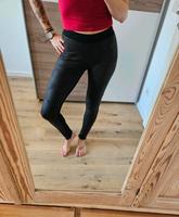 Lederimitat Leggings Gr.34 Bayern - Bayreuth Vorschau