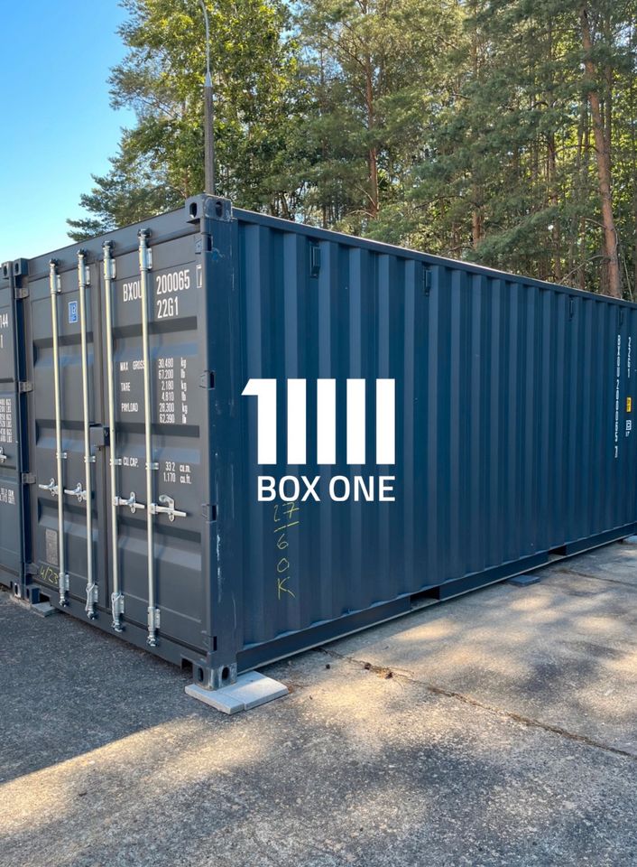 ✅ Seecontainer kaufen | 20 Fuß Seecontainer | verfügbar in NRW in Köln