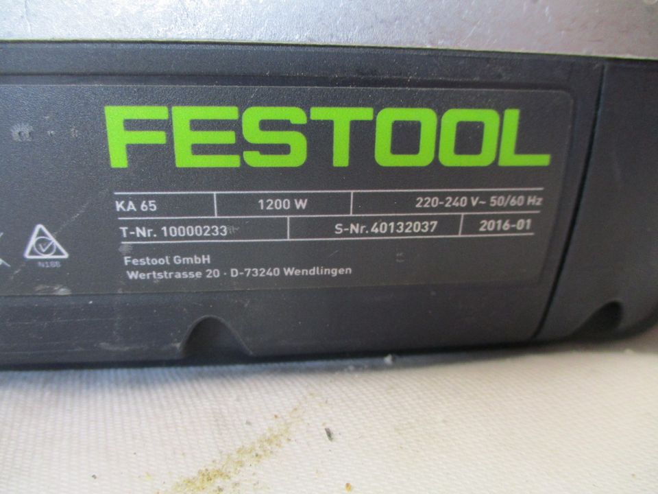 GJL205: 1 Kantenanleimer Set FESTOOL AP-KA 65 Tisch MFT/3 Conturo in Plauen