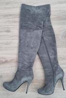 TOPZUSTAND! BUFFALO Overknee Stiefel Gr. 37 Echtleder Baden-Württemberg - Heilbronn Vorschau