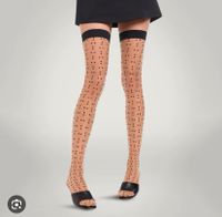 Wolford Dots Stay-Up halterlose Strümpfe nude schwarze Dots Gr S Nordrhein-Westfalen - Meerbusch Vorschau