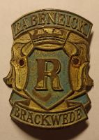 Antikes Steuerkopfzeichen Emblem Rabeneick Brackwede Bayern - Oettingen in Bayern Vorschau