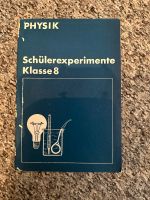 Physik Schülerexperimente Verlag Volk und wissen 1966 Brandenburg - Nuthetal Vorschau