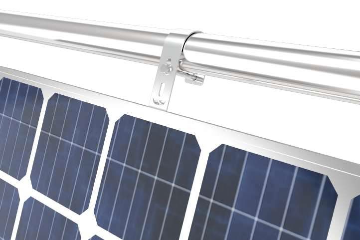 Einfache Balkonhalterung Balkonkraftwerk (für 2 x Solarpanel) | Solarmodule Halterung Montageset | Sofort Verfügbar in Brandenburg an der Havel