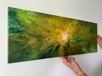 Acrylbild „Green Nebula“ 80x30cm Baden-Württemberg - Remseck am Neckar Vorschau