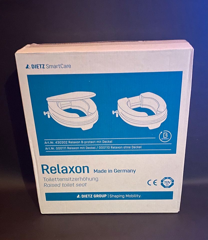 Dietz Toilettensitzerhöhung TSE Relaxon Basic 10 cm  NEU in Hamburg
