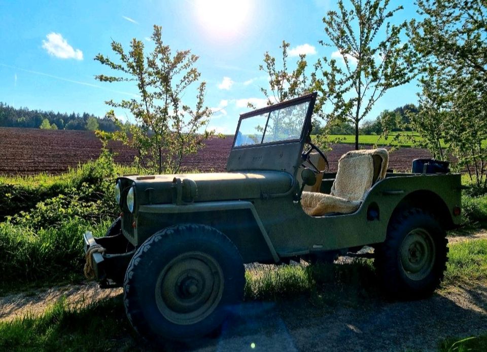 Willys Jeep CJ2A in Erbendorf