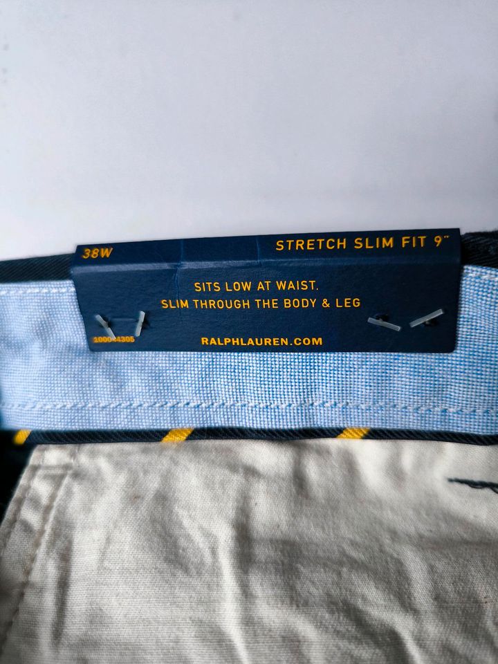 Polo Ralph Lauren Shorts/ Bermuda Bedford Slim Fit Gr.38 blau NEU in Osnabrück