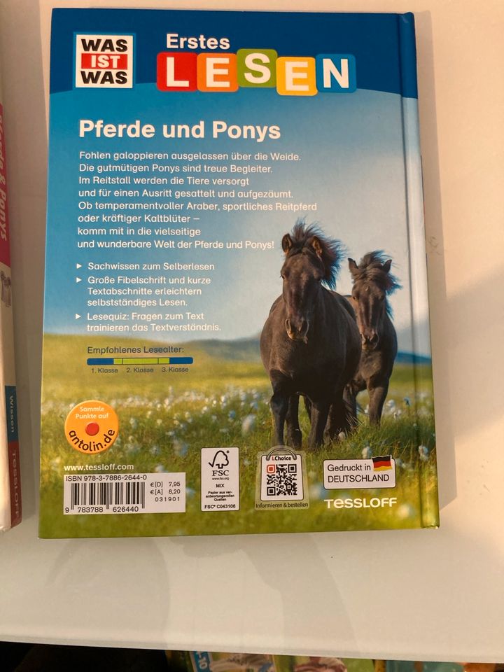 Was ist was Pferde und Ponys Erstes Lesen Erstleser Klappen in Baiersdorf