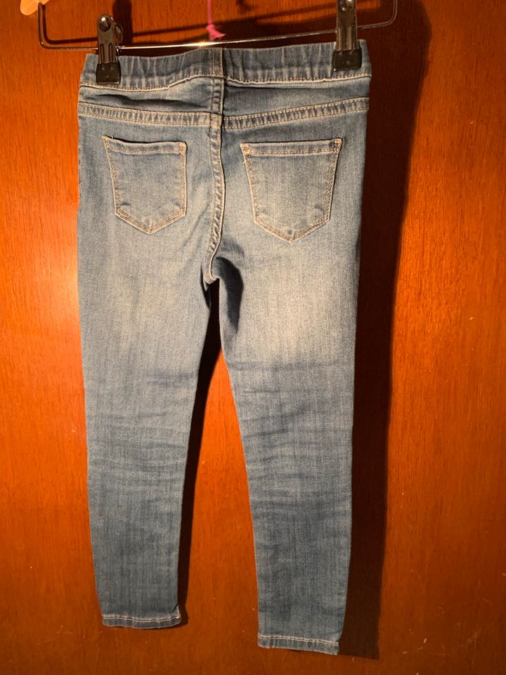 H&M Jeans Hose Jeggings 104 blau weich wNeu in Bocholt