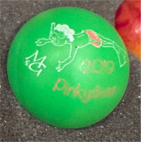 Minigolfball M&G Pinkydiver 2019, km in Friedrichsdorf