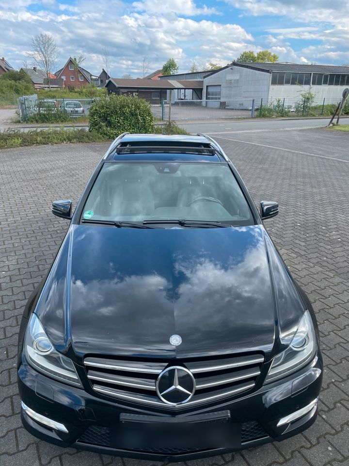 Mercedes C350T CDI AMG Pano, Distronic voll und saniert in Billerbeck