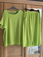 Shirt mit Hose, 2-Teiler in neongrün, neu, Gr. 50-52 Bayern - Haimhausen Vorschau