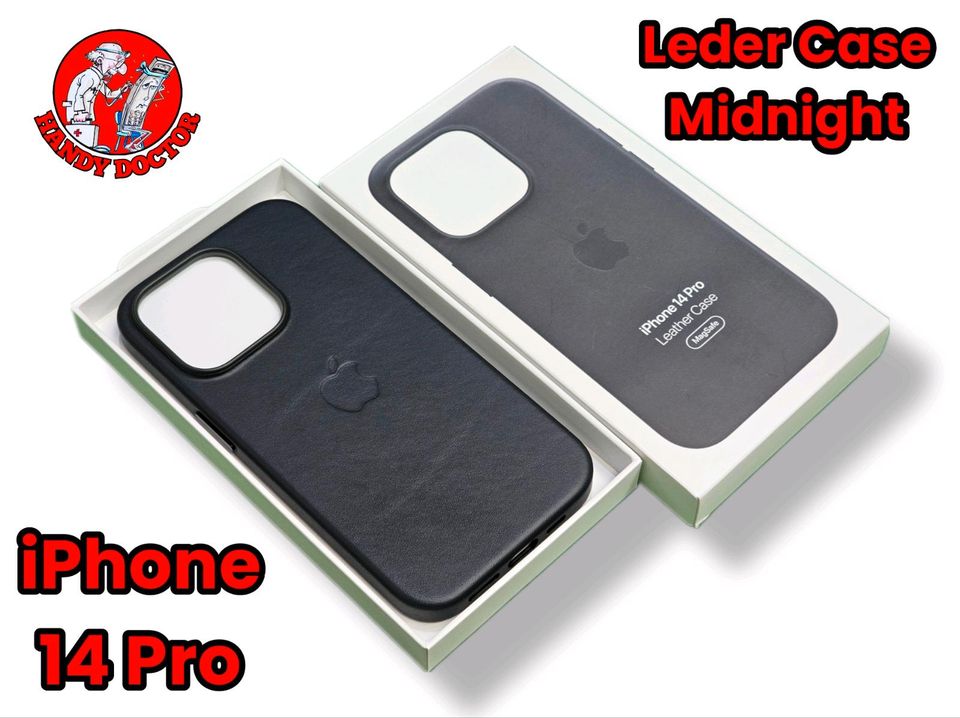 Original iPhone 14 Pro Max Plus Silicone Clear Leder Case Hülle in Recklinghausen