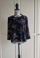 Opus Blusenshirt schwarz Blumenprint Gr. 38 Bayern - Abensberg Vorschau