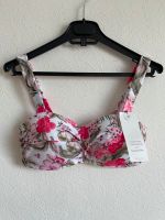 Hinkemöller Bikini top tropical moulded bandeau white Größe M Düsseldorf - Eller Vorschau