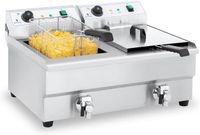 Royal Catering Doppel Fritteuse Edelstahl 2x3200W 2x16Liter RCEF Nordrhein-Westfalen - Recklinghausen Vorschau