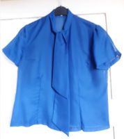 Vintage Bluse Schluppenbluse blau transparent Gr. 44 Baden-Württemberg - Oberderdingen Vorschau