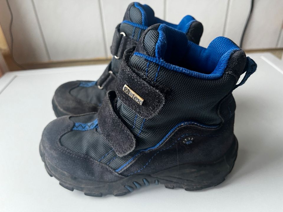 Elefanten Winterschuhe Schuhe Stiefel blau Gr. 29 in Bürgel