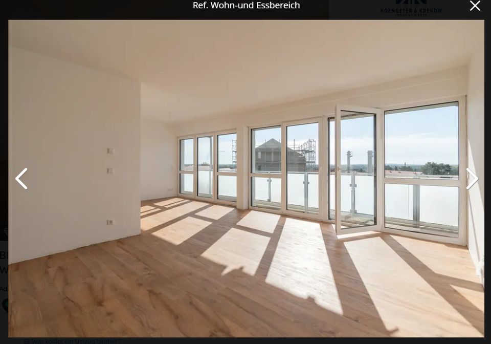3-Raum Neubauwohnung mit Terrasse in Schkeuditz in Schkeuditz