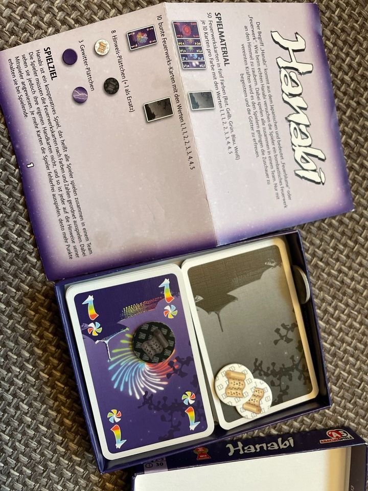 Hanabi. Spiel des Jahres 2013. Neuwertig in Heidenau