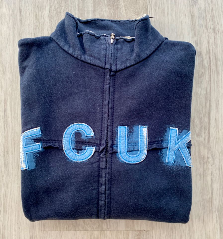 FCUK Sweater Jacke blau in Bad Kreuznach