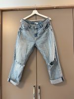 Zara used Denim Jeans mit Cutouts gr 42 Bayern - Coburg Vorschau