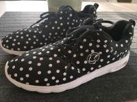 Sneakers Stoff Stoffschuhe 40 leicht Dots Punkte schwarz weiß Bayern - Günzburg Vorschau