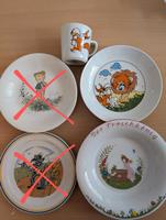 Kinderteller DDR Kahla Freiberger Porzellan Schleswig-Holstein - Groß Vollstedt Vorschau