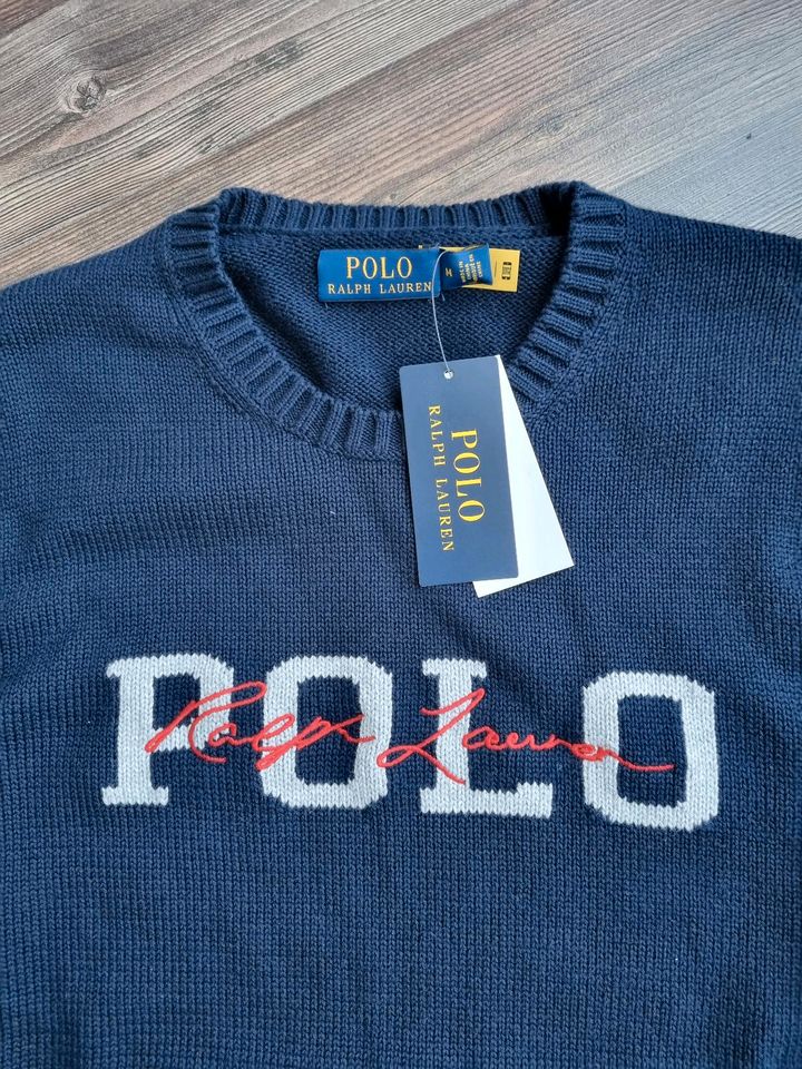 NEU POLO Ralph Lauren Pullover M Marine in Lübeck