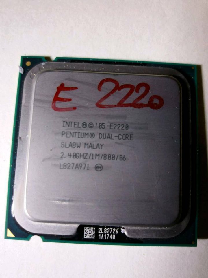 CPU Intel DualCore in Jena